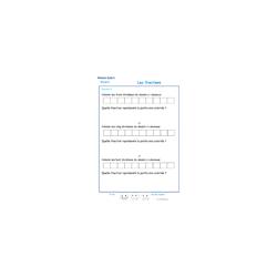 Les fractions exercice 2 CM2 exercice 2