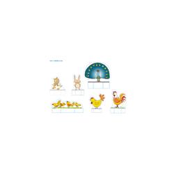 Jeu de la ferme : les animaux à imprimer