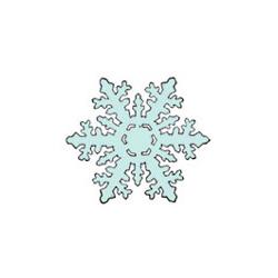flocon de neige en papier