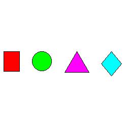 jeu pour découvrir les formes géométriques