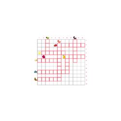 Grille 3 de mots croisés sur les fruits primaire cycle 2