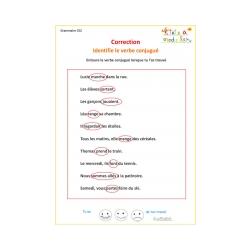 Exercice1 de grammaire CE2 : correction
