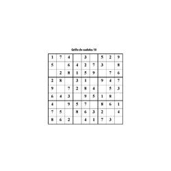 grille 10 de sudoku cycle 2 du primaire