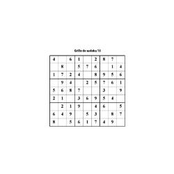 grille 15 de sudoku Primaire cycle 3