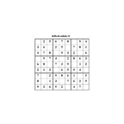 grille 15 de sudoku cycle 2 du primaire