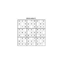 grille 16 de sudoku cycle 2 du primaire