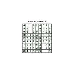 grille 33 de sudoku cycle 2 du primaire