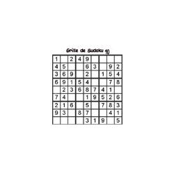 grille 40 de sudoku Primaire cycle 3