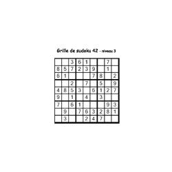 sudoku 42 de niveau 3