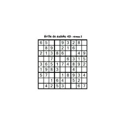 grille 49 de sudoku Primaire cycle 3