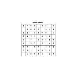 grille 4 de sudoku cycle 2 du primaire