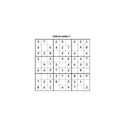 grille 5 de sudoku cycle 2 du primaire