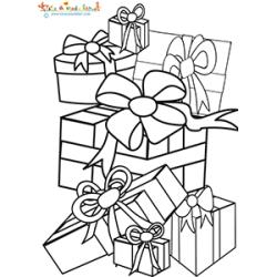 Grosse pile de cadeaux