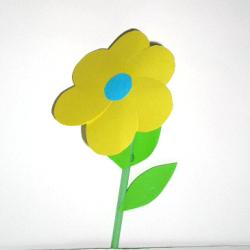 fleurs de printemps en papier