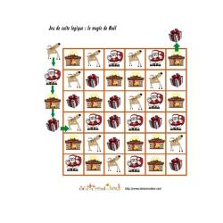 Des jeux de suite logique à imprimer : Hiver