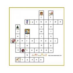 solution du Jeu de mots fléchés: autour de Noël