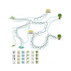 Jeu traces et plan