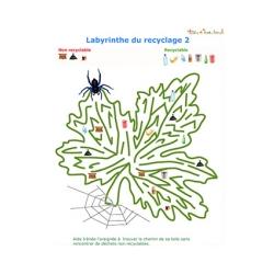 Labyrinthe du recyclage