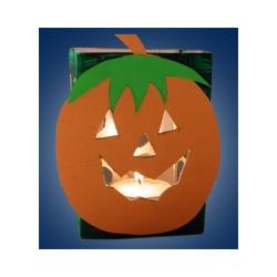 ?Un lampion citrouille en carton | Tuto Halloween | Tête à modeler