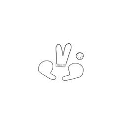 Imprimer les éléments du lapin 2
