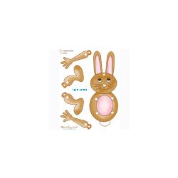 Modele de lapin anime a decouper