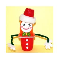 Lutin rigolo au noeud papillon en récup