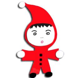 Lutin de Noël en papier