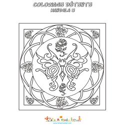 Coloriage détente, un dessin pour commencer