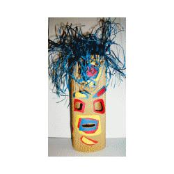 Fabriquer un masque primitif