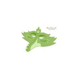 Masque oiseau à bec en vert