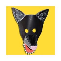 Un masque de loup en 3D