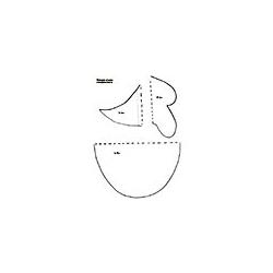 Masque oiseau : imprimer le gabarit