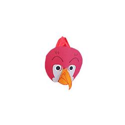 Masque oiseau à la tête rouge