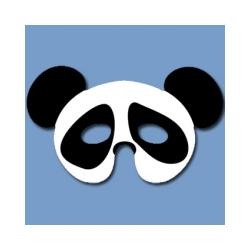 Masque de panda