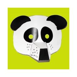 Masques 3D à imprimer et à coller pour les enfants. Les masques 3D sont proposés en deux versions : une version à colorier et à découper et une version déjà coloriée. Les masques 3D sont prêts à être 