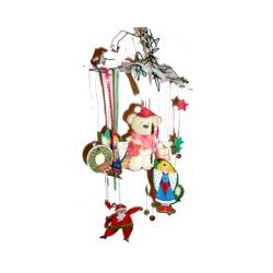 Réaliser un mobile de Noël  utilisant des motifs