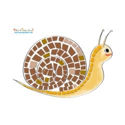 Mosaïque escargot