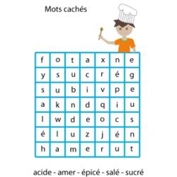 jeu de mots cachés
