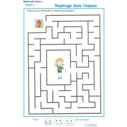 Exercice 7 : repérage dans l'espace labyrinthe 7