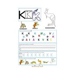 Exercices d'écriture à imprimer pour la maternelle