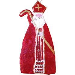 Explictions pour réaliser un Saint Nicolas en  papier mache