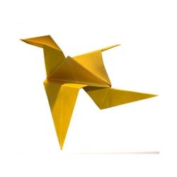Oiseau en origami
