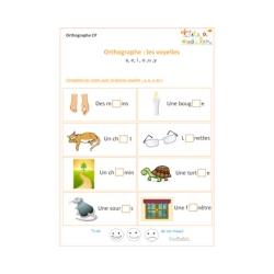 Exercices d'orthographe CP