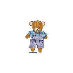 Modele de nounours garcon a imprimer