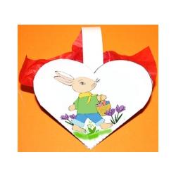 Instructions pour realiser une pochette coeur à bonbons