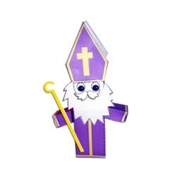 saint Nicolas en paper toy