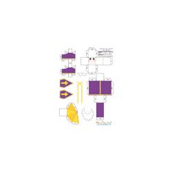 Imprimer le saint Nicolas en paper toy