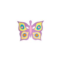 Realisation du joli masque papillon