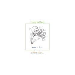 Imprimer la fleur de l'imagier de Pâques