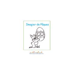 Imprimer la couverture de l'imagier de Pâques